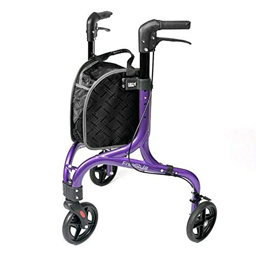 Déambulateur à 3 roues NRS Healthcare Freestyle P64077 violet taille M 5kg