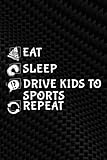 Allergies Tracker - Sleep. Eat. Drive kids to sports. Repeat Meme: Drive Kids To Sports, Symptom Tracker Food Drinks Meal Journal Along With ... Log Book for Day Care, Home Care,Cute