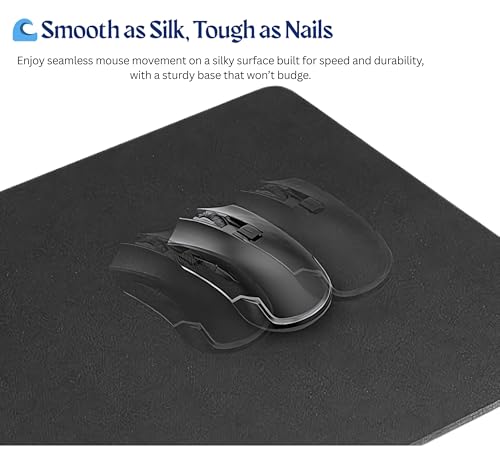 Image of Mouse Pad - (Work in Progress) - 9 x 7.5 Inch, Smooth & Water-Resistant Surface for Precise Control, Non-Slip Rubber Base, 3MM Thick - Ideal for Office, Home, Study & Gaming