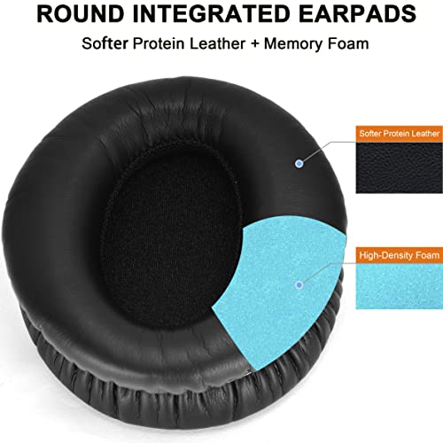 Almohadillas para auriculares Defean para COWIN E7 / E7 Pro (no compatibles con SE7) | También para Silensys E7 / E7 Pro, cuero más suave y espuma de alta densidad para cancelación de ruido miniatura 3