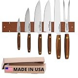 Virginia Boys Kitchens Powerful Magnetic Knife and Kitchen Tool Strip, Holder Made in USA with Black