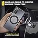 Scosche MagicMount MEMSD-SP Elite2 Magnetic Dashboard Mount for Magsafe Mobile Devices, Cell Phone Holder for Car Dash, 360° Adjustable Magnet Head, Compatible with iPhone 14, 13, 12 and MagSafe Case