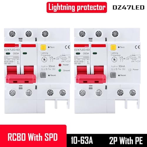 Parafoudre SPD 2 pôles protégeant vos appareils électroménagers pendant les orages d'été - 3