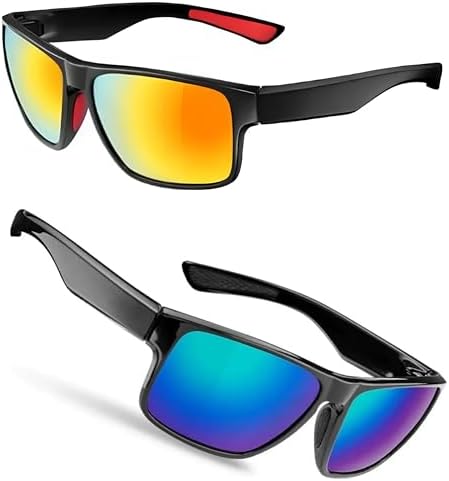 Óculos de Sol com Lente Polarizada Espelhada Ultra Leve ideal par...