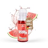 LiqVits FavourFlavour Zero Sirup - 25-30 L Fertiggetränk, 100% zuckerfrei, natürliches Aroma, kalorienfrei, fruchtig (Wassermelone / 200 ml) - Made in Germany
