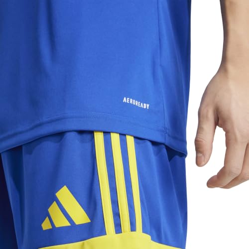 adidas Herren Squadra25 Jersey Short Sleeve Shirt, Team royal Blue/Team Yellow, M – Ansicht 4