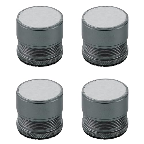 SXKLLYX Juego de 4 Patas Ajustables para Muebles, Patas de Metal para Armarios, Estantes de Cocina, Sofás, Mesas, Sillas, Escritorios y Armarios, Fáciles de Instalar(Gray,26mm-38mm/1-1.5in)