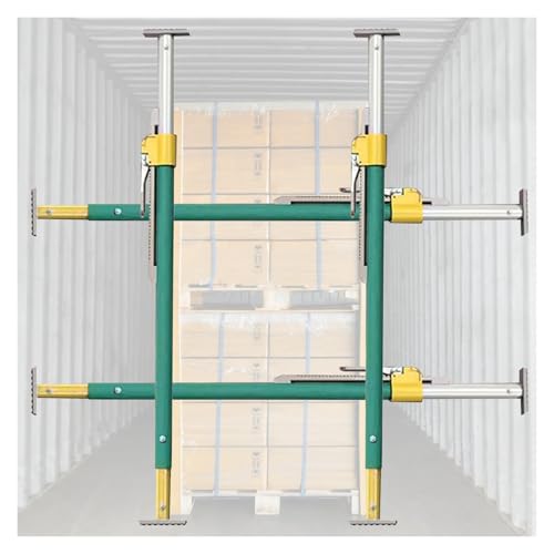 Barres de separation antiderapantes et extensibles pour plateau de camion