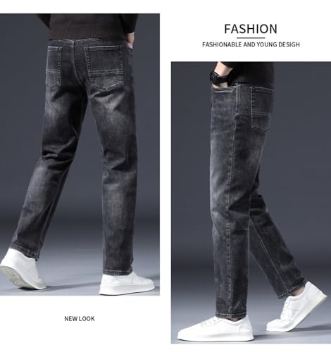 Jeans Pants Trousers Denim Spring and Autumn Men's Loose Business Classic3