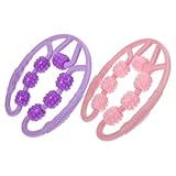 HOLIDYOYO Muskelmassagegerät Beinmassagegerät mit Abs für Oberschenkel und Waden Fitnessgerät zur Muskelentspannung Zuhause und Unterwegs