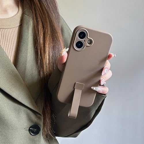 Coque silicone liquide antichoc iPhone 16 Pro mate anti-rayures