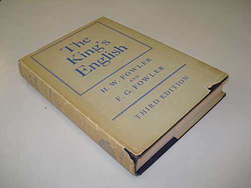 The King's English B000862EDM Book Cover
