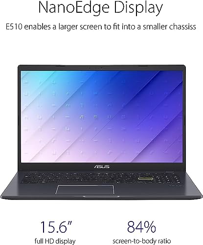 Image of ASUS Vivobook Go 15 Thin & Light Laptop Computer, 15.6 inch FHD Display, Intel Celeron N4020 Processor, 4GB RAM, 64GB Storage, Windows 11, HDMI, SD Card, 1 Year Microsoft 365, Black