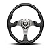 Momo RCE32BK1B Steering Wheel (Race 320 Leather/Air leather), 1 Pack