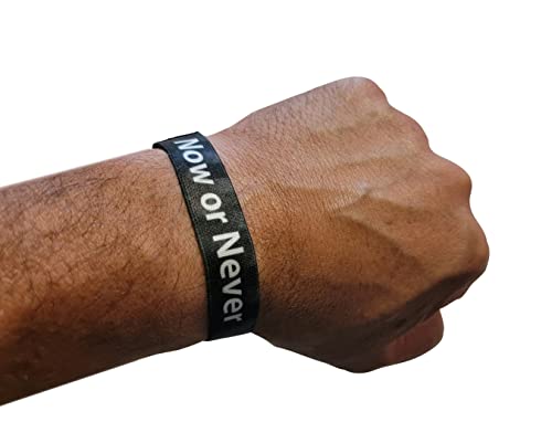 Bracelet extensible avec affirmations positives pour focus et motivation