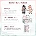 XiDonDon NAGI Fourth Generation The Untrammeled Traveler Series Ob11 1/12 Bjd Doll Gift Figure Toy Cute Action Anime Figures Dolls Toys (Single Box)