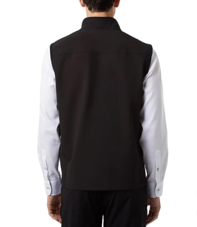 32 Degrees Men's Vest (US, Alpha, Medium, Regular, Regular, Black)2