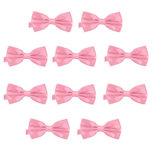 Noeud papillon homme rose réglable idéal pour les invités de mariage