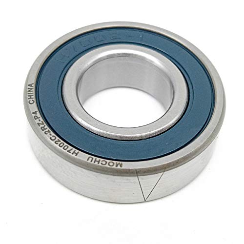 MOCHU Bearings 7002 H7002C-2RZ-P4 15x32x9 Sealed Angular Contact Bearings Speed Spindle Bearings CNC ABEC-7 Metric, 15mm ID, 32mm OD, 9mm Width, Machine Tool Spindle Engraving Machine