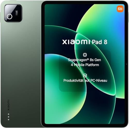 Image of XIAOMI Pad 8 Ai WiFi Version Global (No Calls or Text) 11.2 inches 3.2K 144Hz 9200mAh Four Speakers 13 Mp Model 25097RP43G (Pine Green, 128GB + 8GB)