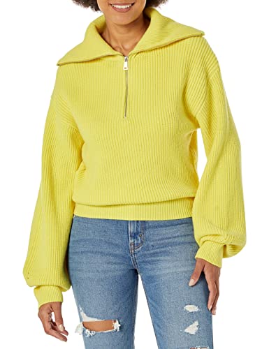 Image of Steve Madden womens Apparel Rowan Pullover Sweater, Sulphur Spring, Medium US