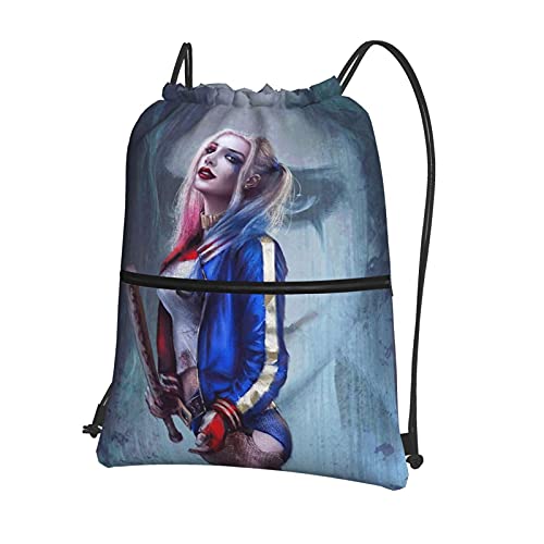 ha-rley qu-inn - Mochila de gimnasio unisex resistente al agua