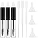 3 Pcs 10 mL Empty Mascara Tubes With Eyelash Wand, Rubber Inserts and Funnels for Castor Oil, Ideal Kit for DIY Cosmetics, Includes 3 tubes, 3 rubber inserts and 3 funnels