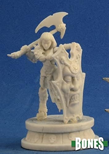 ReaperMiniatures REM77299 Bones Female Antipaladin Miniature