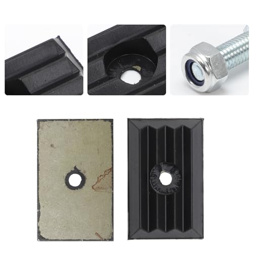 Attisfiera 4x Anschlagpuffer Blattfeder Zwischenplatte für Jumper Boxer Ducato 1362685080 Gummipuffer Aufhängung hinten