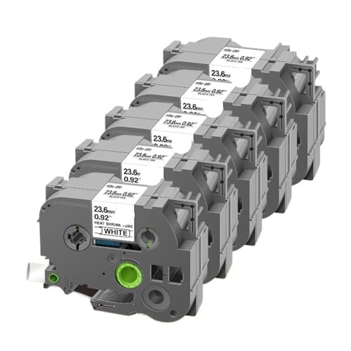 5PK 10PK HSE231 HSE-211 221 241 251 631 611 621 SHRINK LAP TAPE Works Works Works Works(23.7mm HSe251-5PK)