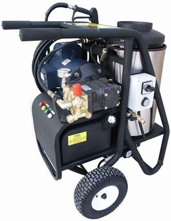 Cam Spray 3000SHDE SH Series Portable Diesel Fired Electric Powered Hot Water Pressure Washer, 3000 psi, 50' Hose