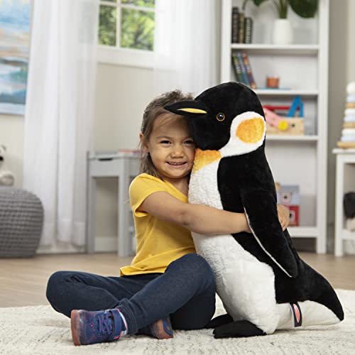 Melissa & Doug Giant Penguin - Lifelike Stuffed Animal (Nearly 2 Feet Tall) #TOP1