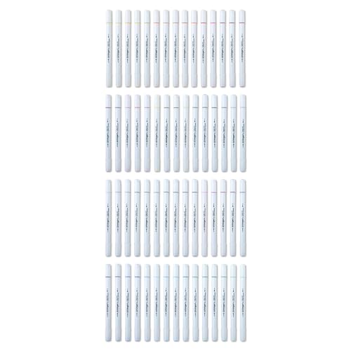 KINGART Dual Tip Alcohol Based Art Markers, 60 Colors Permanent Marker Pens Highlighters with Case Perfect for Illustration Adult Coloring Sketching and Card Making by KINGART - Image 2