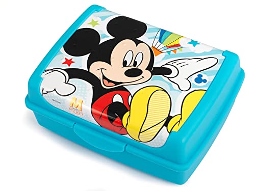 LULABI LULABI DISNEY MICKEY MOUSE URBAIN - Boîte à lunch idéale pour les enfants, boîte à sandwich scolaire, boîte à lunch pour enfants, en...