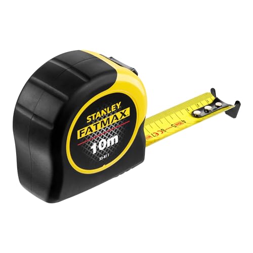 Flexómetro BladeArmor Stanley 10m con revestimiento de máxima resistencia para obra 4