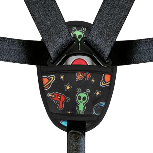 Image of 2 Pack Crotch Area Pad for Stroller, Universal Pram Belt Cushion for Kids