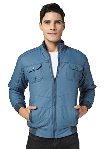 Image of TrapNation Men's Solid Regular Jacket Jerkin Storm