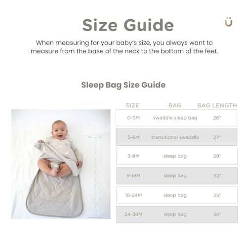 Image of GUNAMUNA Long-Sleeve Transitional Swaddle Sleep Bag - Soothes Infants, Easy Diaper Changes with WONDERZiP