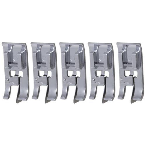 Set de 5 Piezas Multifuncional de Pies Prensatelas para Máquina de Coser