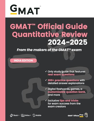 Image of GMAT Official Guide Quantitative Review 2024-2025: Book + Online Question Bank
