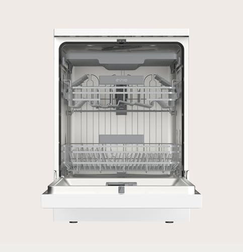 Miniatura 4 de Lavavajillas Evvo D4y, 16 Cubiertos, 8 Programas, Extra Silent, Extra Hygiene, Turbo, Secado Extra, Inicio Diferido, 47 Db, Clase C, Libre Instalación 60 Cm, Color Blanco