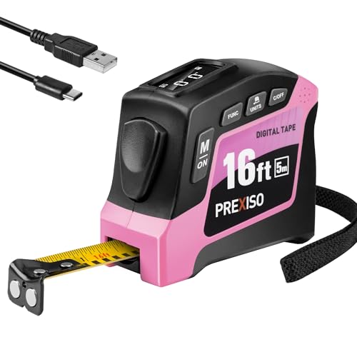 PREXISO 2-in-1 Digital Tape Measure