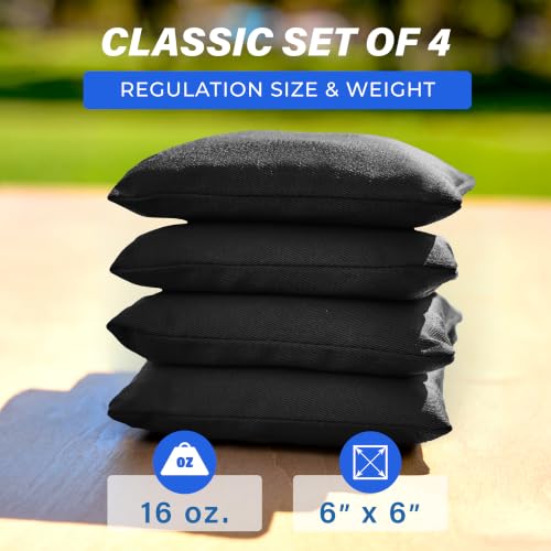 Image of GoSports Classic Cornhole Bean Bags Set of 4-16 Colors Available - Regulation All Weather, Mix and Match