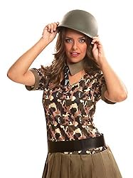 My Other Me - Casco de militar, talla única (Viving Costumes MOM01400)