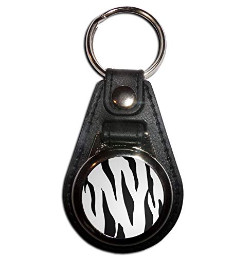 BadgeBeast.co.uk Zebra Print - Portachiavi con