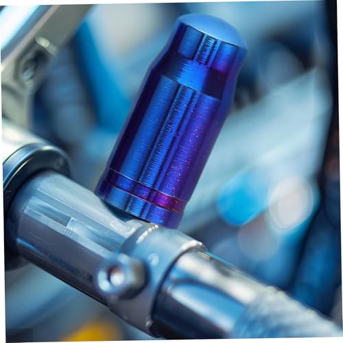 GANAZONO 2pcs Tapas de Válvula para Bicicleta en Aleación de Titanio, Cubiertas de Válvula para Neumáticos de Bicicleta de Carretera, a Prueba de Fugas, Fáciles de Instalar para Ciclismo al Aire Libre miniatura 5
