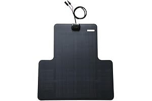 EFTE 40W Solar Panel, Flexible Monocrystalline Solar Cells for Car Hood