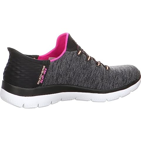 Baskets Skechers Femme BKMT Black Multi Cover