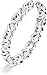 LOLIAS Anello Forma Cuore in Argento Sterling 925 per Donna Anello di Promessa Fidanzamento Dichiarazione Matrimonio Anelli Promessa d'Amore Gioielli