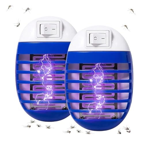 Lámpara repelente de mosquitos eléctrico paquete, repelente de mosquitos interior, lámpara eléctrica repelente de mosquitos, Trampas de mosquitos con Lámparas UV, toma anti insectos eléctrico